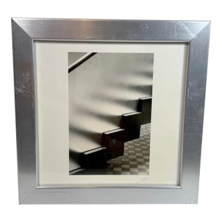 Jim Laser Signed Framed Photo Print A812 Stairs, Axis Building, Roppongi, Tokyo 12” For Sale