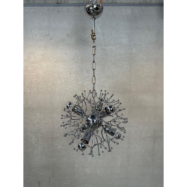 Vintage Sputnik Dandelion Hanging Lamp, Set of 2 For Sale - Image 10 of 13