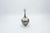 Wine Bottle in Silver For Sale - Image 4 of 4