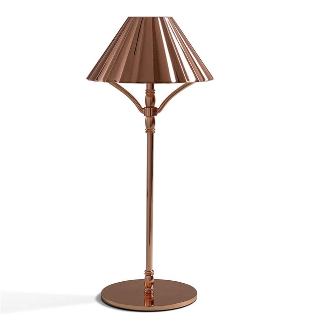 Port 68 Cabo LED Cordless Lamp, Blush Copper For Sale - Image 4 of 5