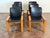 Vintage 1970's Italian Leather Dining Chairs For Sale - Image 16 of 17