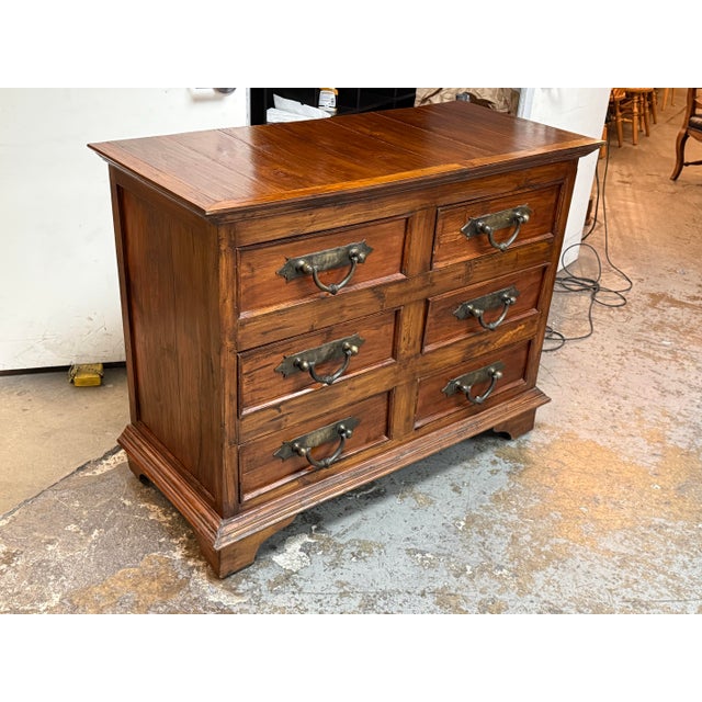 Rustic Spanish Colonial Style Dresser, Vintage. For Sale In San Francisco - Image 6 of 12