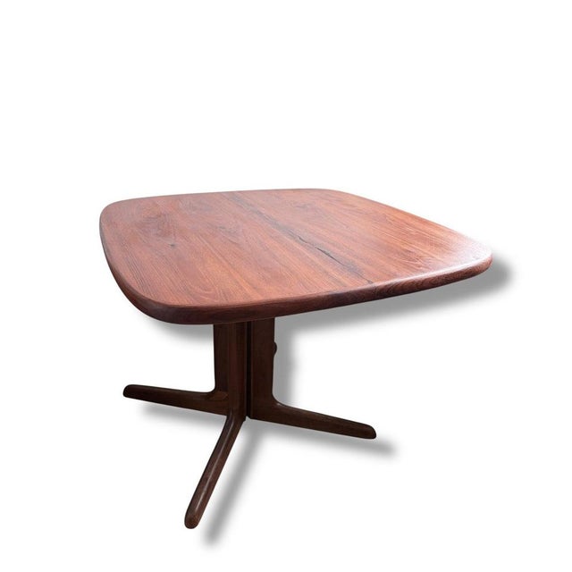 Mid-Century Danish Square Teak Dining Table from Skovby For Sale - Image 5 of 10