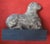 19th Century American Folk Art Carved Stone Lamb Sculpture For Sale - Image 4 of 11