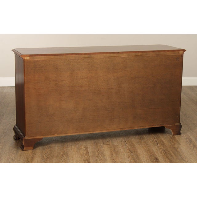 Brown Pennsylvania House Chippendale Style Cherry Triple Chest For Sale - Image 8 of 12