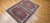 Vintage Persian Tabriz Area Rug, Hand-Knotted Wool & Silk, Floral Pattern, Pomegranate-Red & Navy, 3x5 For Sale - Image 11 of 18