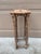 American Vintage Rustic Wooden Side Table For Sale - Image 9 of 11