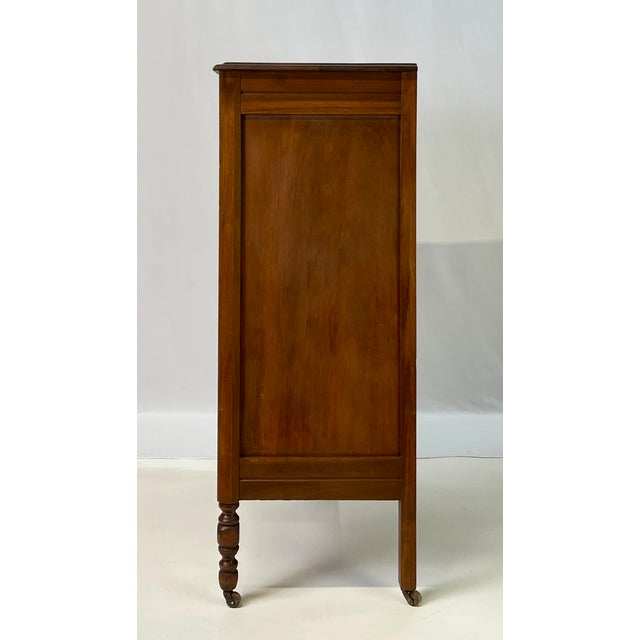 Brown Early 20th Century Depression Era Chest of Drawers For Sale - Image 8 of 12