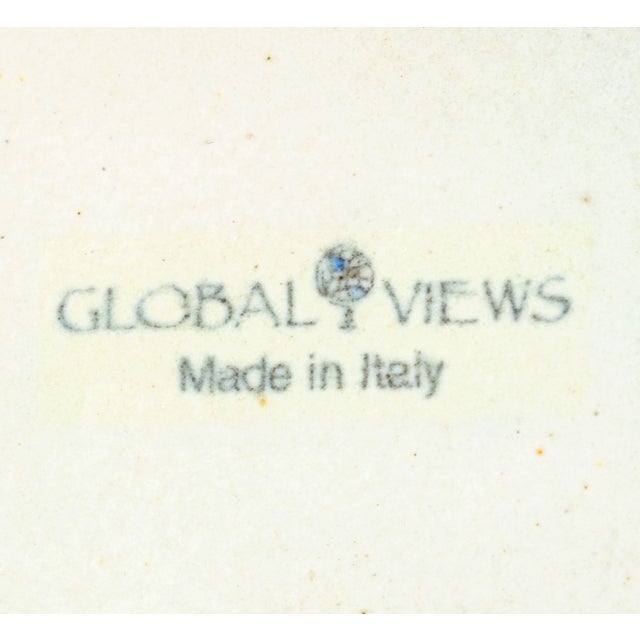 Italian Global Views Glazed Ceramic Vase For Sale - Image 10 of 10