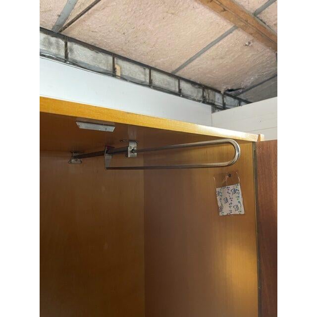 Vintage Two Door Closet by Primslove Kombinat Bratislava, 1965 For Sale - Image 3 of 9