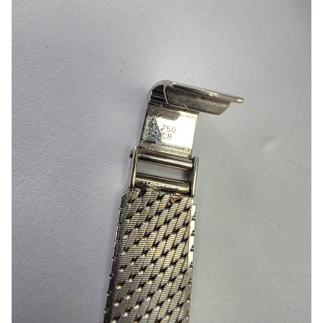 1960s Vintage Ladies’ Rolex Precision Diamond Cocktail Watch in 18k Gold For Sale - Image 5 of 7