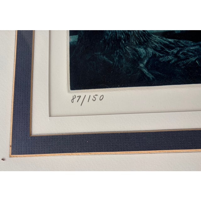 Contemporary Late 20th Century G. H. Rothe "Marvel" Limited Edition Mezzotint Landscape - Framed For Sale - Image 3 of 6