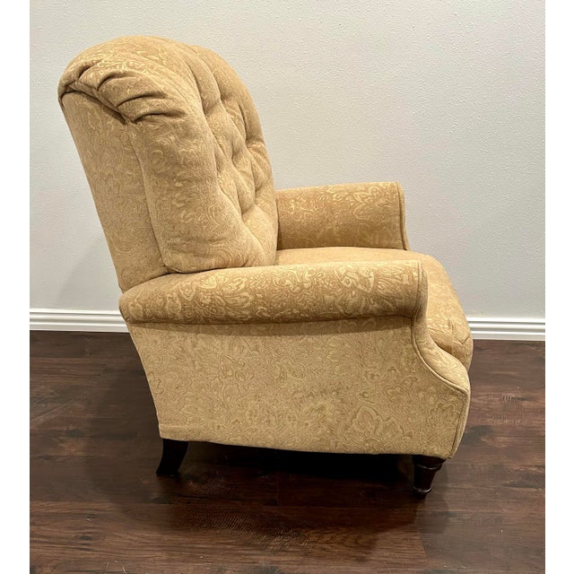 Traditional Beatrice High Leg Upholstered Recliner by Lane Furniture For Sale - Image 3 of 9