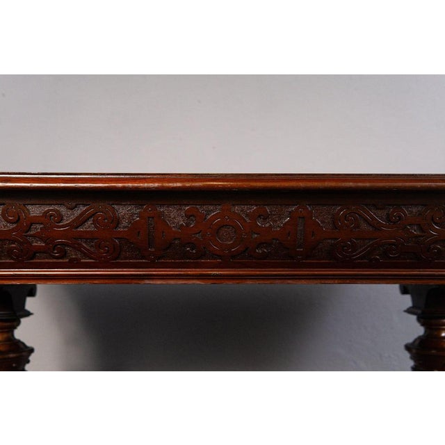 Brown Wilhelminian Brown Side Table For Sale - Image 8 of 18