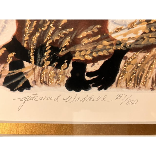 Gatewood Waddell "Earth Mothers" Dyptych Offset Lithograph Print Edition 497/850, 1996 For Sale - Image 4 of 9
