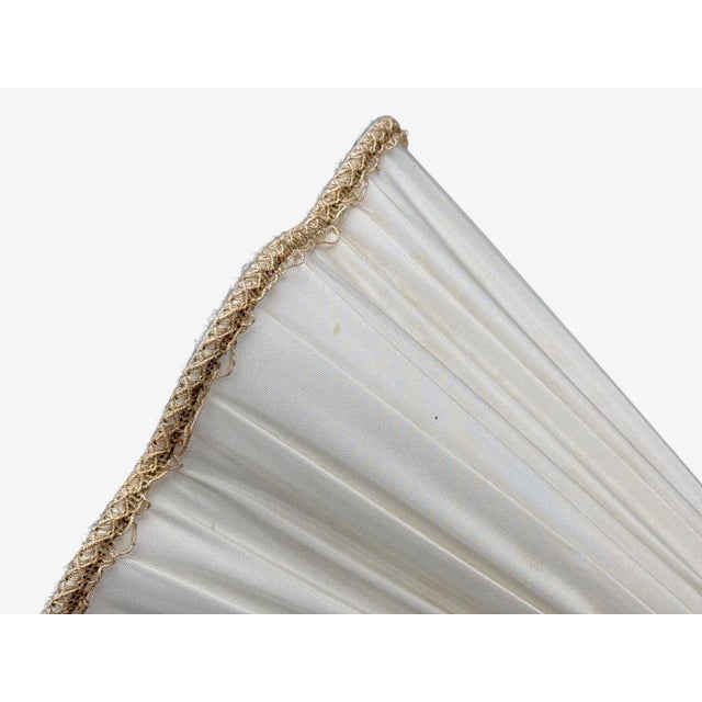 Nybro Armaturfabrik, Floor Lamp, Wood, Metal, Fabric, Sweden, 1940s For Sale - Image 16 of 16