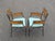 Late 20th Century Vintage Wrought Iron and Bamboo Shaker Style Arm Chairs - A Pair For Sale - Image 5 of 11