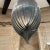 Silver 1970s French Aluminum Spiral Ceiling Pendant Twist Lamp Henri Mathieu France For Sale - Image 8 of 10