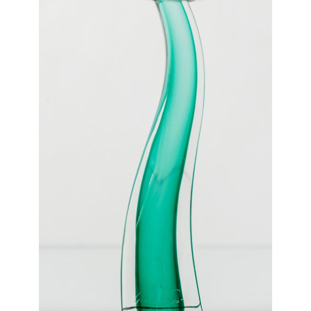 Murano Glass Candlestick by Giuliano Tosi, 2001 For Sale - Image 9 of 17