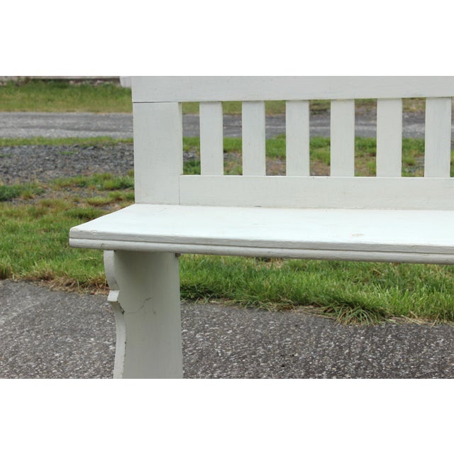 Wood Antique Corner Bench, Czechoslovakia 1940s, Set of 2 For Sale - Image 7 of 13