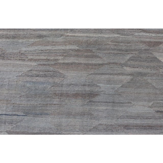 2020s Modern Casual Tribal Kilim Rug by Keivan Woven Arts, 6'8" X 9'6" For Sale - Image 5 of 12