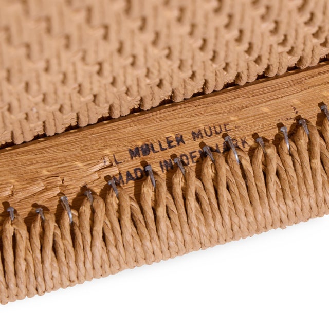 Niels Møller Models 84 and 67 Mid Century Danish Teak and Rope Dining Chairs - Set of 6 For Sale - Image 18 of 18