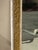 Antique French Louis XVI Baroque Style Solid Wood Gold & White Rustic Mirror For Sale - Image 14 of 18