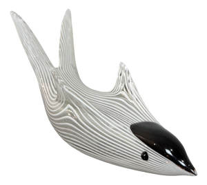 Model 2772 Colomba Sculpture in Glass by Fulvio Bianconi for Venini, 1930s