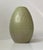 Mid-Century Modern Ovoid Ceramic Vase in Green Glaze, 1960s For Sale - Image 3 of 9