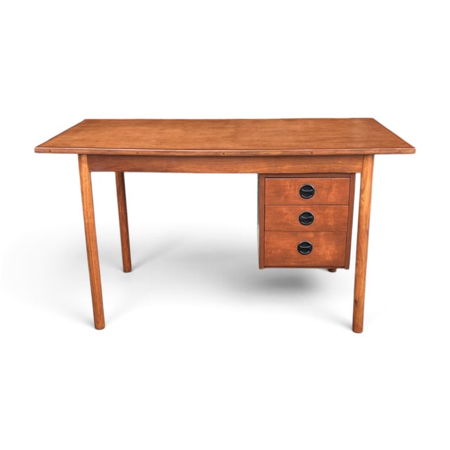 Showcasing the clean lines and understated elegance of classic Danish Modern design, this beautifully restored teak...