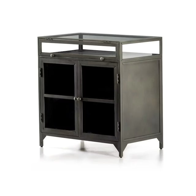 Shadow Box Entry Curio Cabinet For Sale - Image 9 of 9