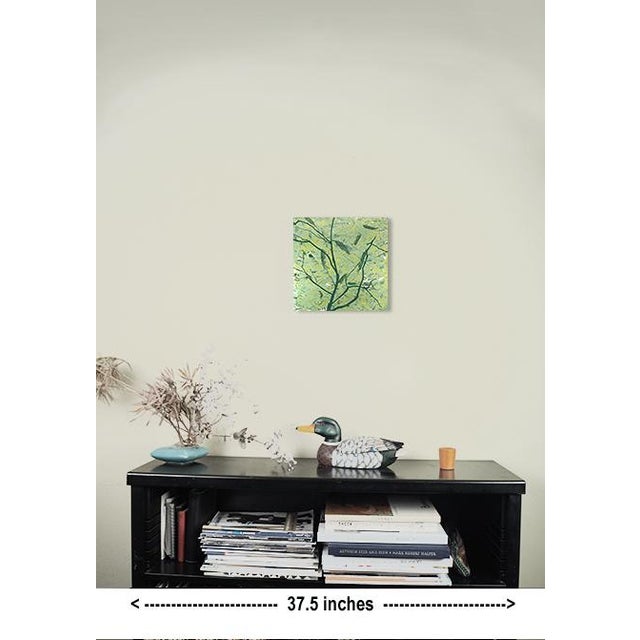 Textile Scarcity Abstract Reproduction Print For Sale - Image 7 of 7