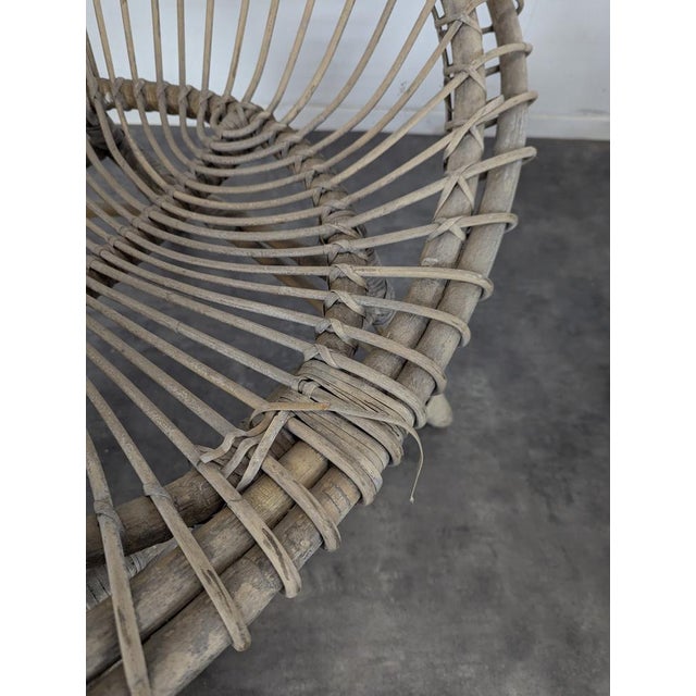 Rattan Lounge Chairs by Franco Albini, 1950s, Set of 2 For Sale - Image 4 of 7