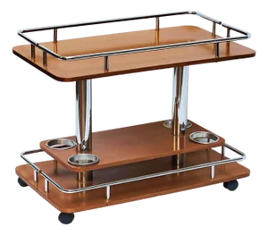 Italian Mid-Century Modern Drinks Cart or Rolling Bar Trolley