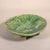 Late 20th Century Signed Wabi Sabi Studio Pottery Sculptural Green Abstract Pattern Textured Pedestal Bowl For Sale - Image 13 of 16