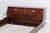 Henredon Henredon Scene 1 Campaign Style Oak Queen Size Bed For Sale - Image 4 of 18
