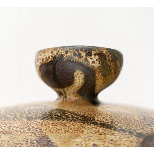 Mid-Century German Studio Pottery Bowl and Cover from Till Sudeck, 1960s For Sale - Image 4 of 18