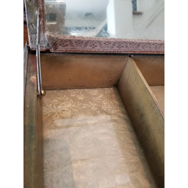 Antique Jewelry Box With Framed Portrait Top For Sale In New York - Image 6 of 10