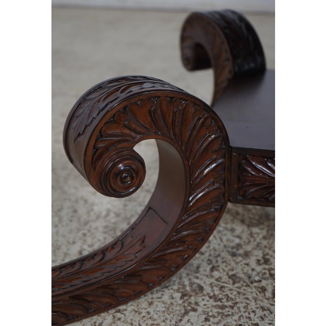 Councill Craftsmen Regency Style Mahogany Dining Room Table For Sale In Philadelphia - Image 6 of 12
