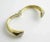 Metal 1970s Diamond Gold Bangle Bracelet For Sale - Image 7 of 9