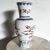 This 1985 Franklin Mint porcelain vase, titled “The Dance of the Celestial Dragon,” showcases richly detailed chinoiserie-...
