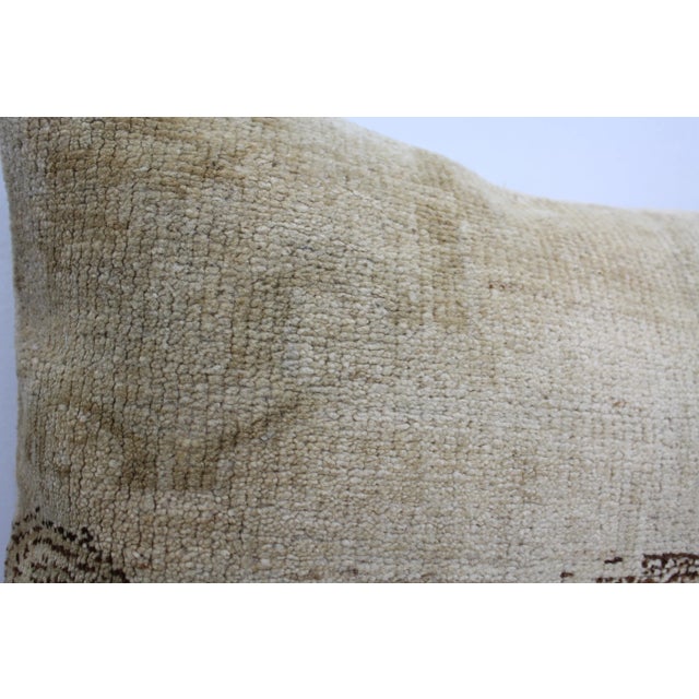 Mid-Century Modern Turkish Rug Decorative Pillow Cover - 19.5"x20" For Sale - Image 3 of 10
