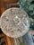 Glass Vintage Anchor Hocking “Prescut” Crystal Clear Glass Candy Dish W/ Lid For Sale - Image 7 of 7