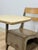 Antique Industrial Kids School Desk Adjustable Vintage Cast Iron Wood For Sale - Image 16 of 16