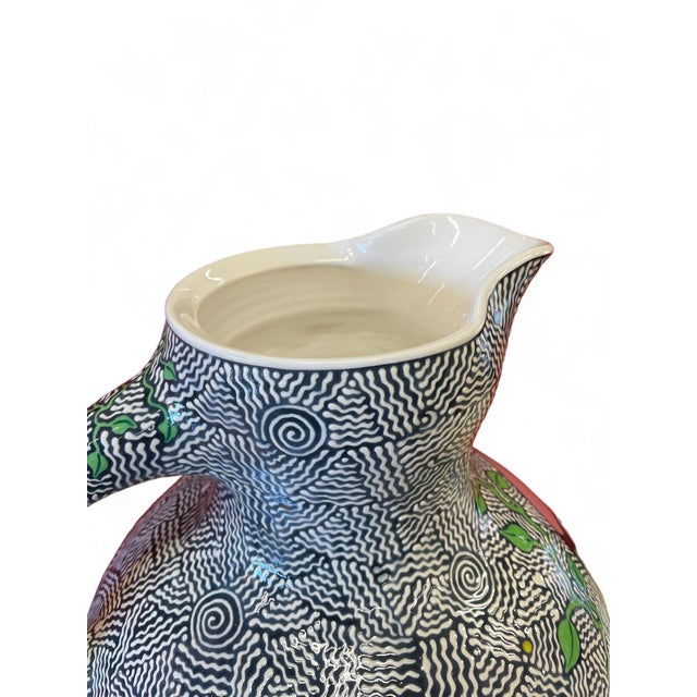 1980s Patrick Dougherty Monumental Pitcher Clayworks Belleville, Kentucky For Sale In Tampa - Image 6 of 12