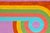 Paint 2026, Color Field Painting in Vivid Tones on Watercolor Paper, Triple Loop For Sale - Image 7 of 10