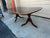 Late 20th Century Ethan Allen Inlaid Mahogany Pedestal Base Dining Table With Leaves For Sale In Washington DC - Image 6 of 18