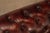 Chesterfield Style Oxford Red Tufted Leather Sofa For Sale - Image 14 of 18