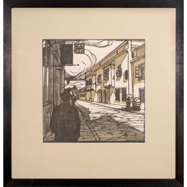 Printmaking Materials Carl Moll Beethoven Hauser (Portfolio of 12) Signed Art Nouveau Color Woodcuts For Sale - Image 7 of 12
