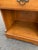 Mid-Century L.A. Period Furniture Co. Solid Birch Single Drawer Open Cabinet Nightstand For Sale - Image 9 of 14
